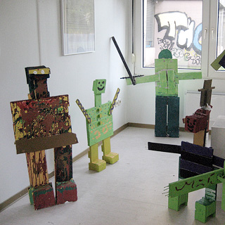 Ausstellung im Kultur-Container