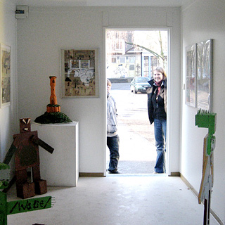 Ausstellung im Kultur-Container
