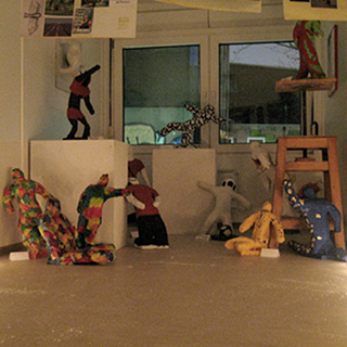 Ausstellung im Kultur-Container