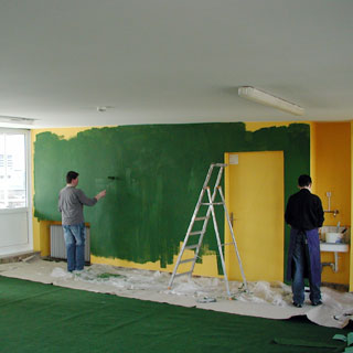 räumlichen gestaltung des ausstellungsraumes