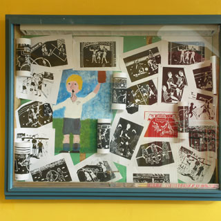 treppenhausvitrine
