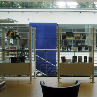 Vitrine Ausstellung